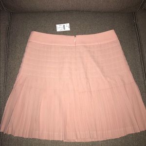 JCrew Blush Pleated Skirt